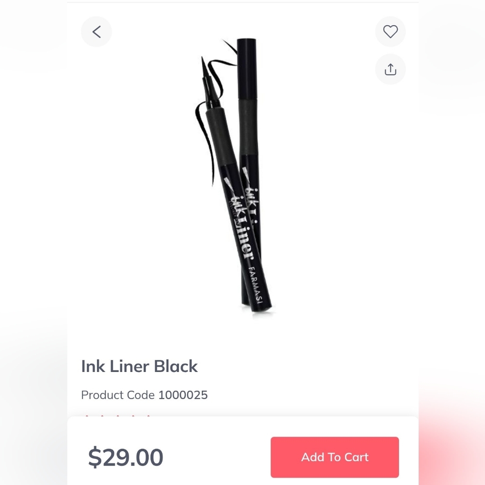 NWT Black lnk eyeliner